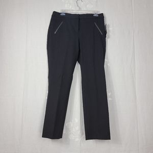 Alfani Slim Leg Style Pant Womens  Tummy Control  Dark Size 8 Short Length 32x29